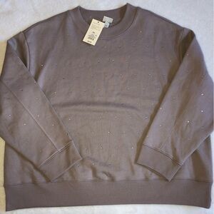 a new day Women's Brown Sweatshirt
